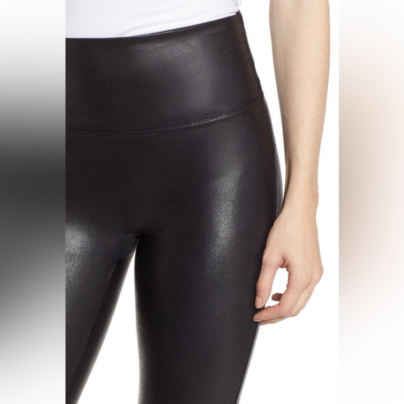 Spanx Faux Leather Leggings - Picture 4 of 10